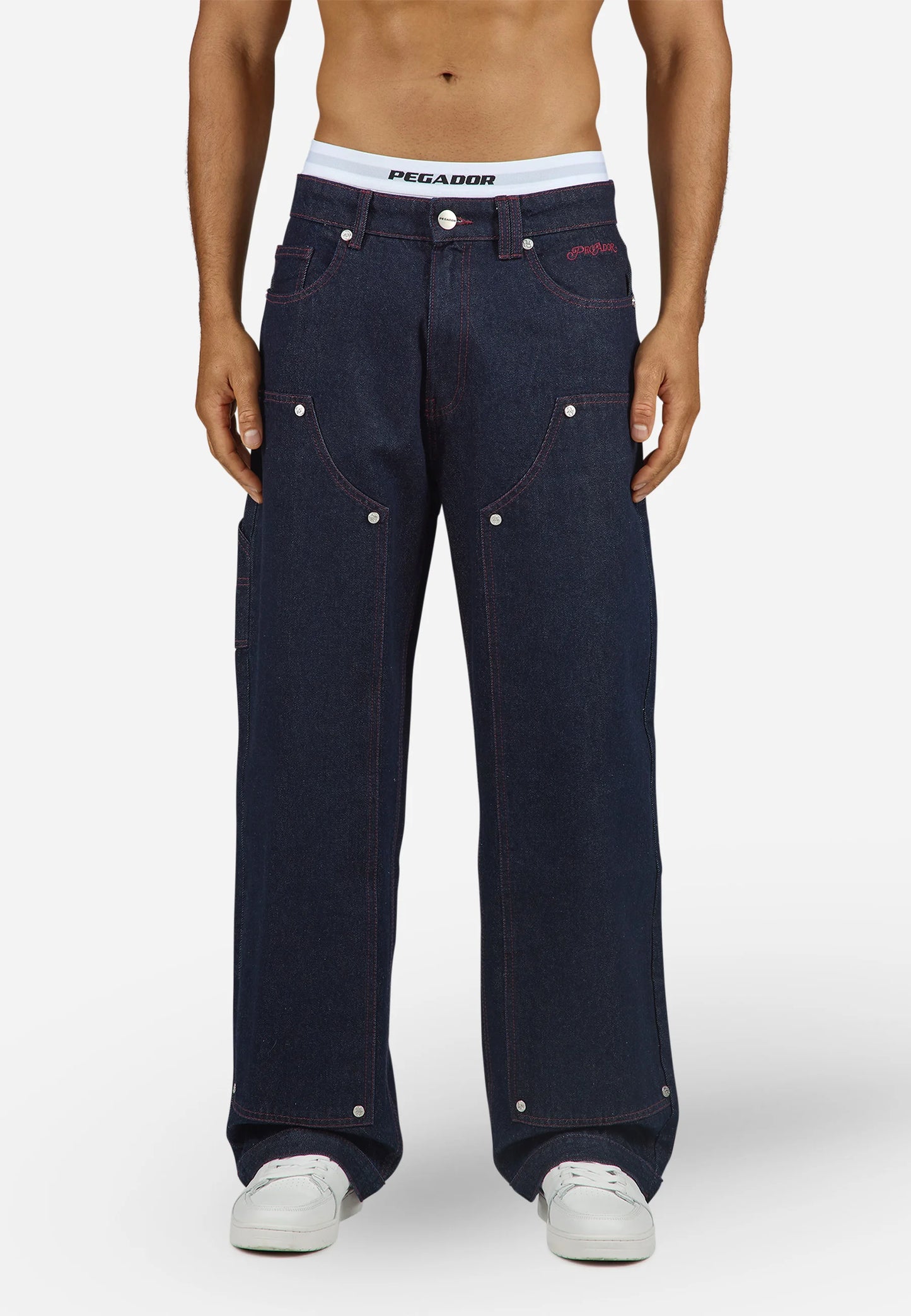 APEX - Loose Jeans - dark raw blue