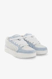 VENICE SKATE LOW SUEDE CREAM CLOUD BLUE