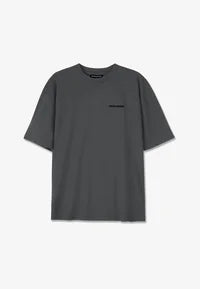 Pegador LOGO TEE - Basic T-shirt - vintage grey