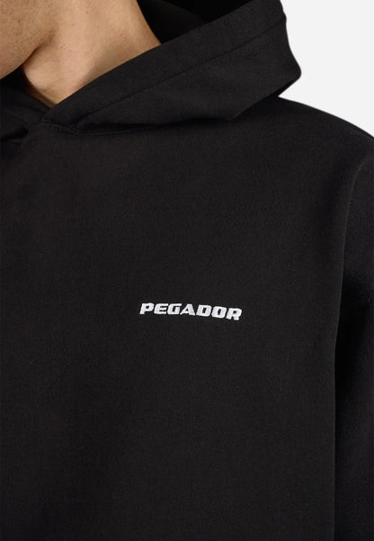 LOGO HOODIE - Sweatshirt - washed black