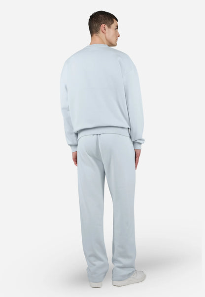 LOGO OVERSIZED SWEATER - Sweatshirt - washed dream blue white gum