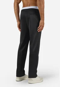 MOTUS TRACK PANTS - Tracksuit bottoms - black