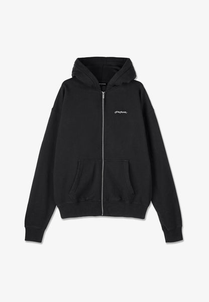 PUYO JACKET - Sweat zippé - vintage black