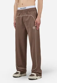ZERNO PANTS - Tracksuit bottoms - cozy brown