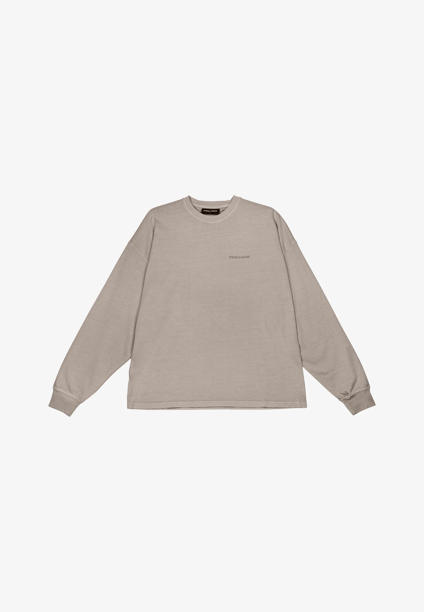 RUSK LOGO - Long sleeved top - vintage dark stone