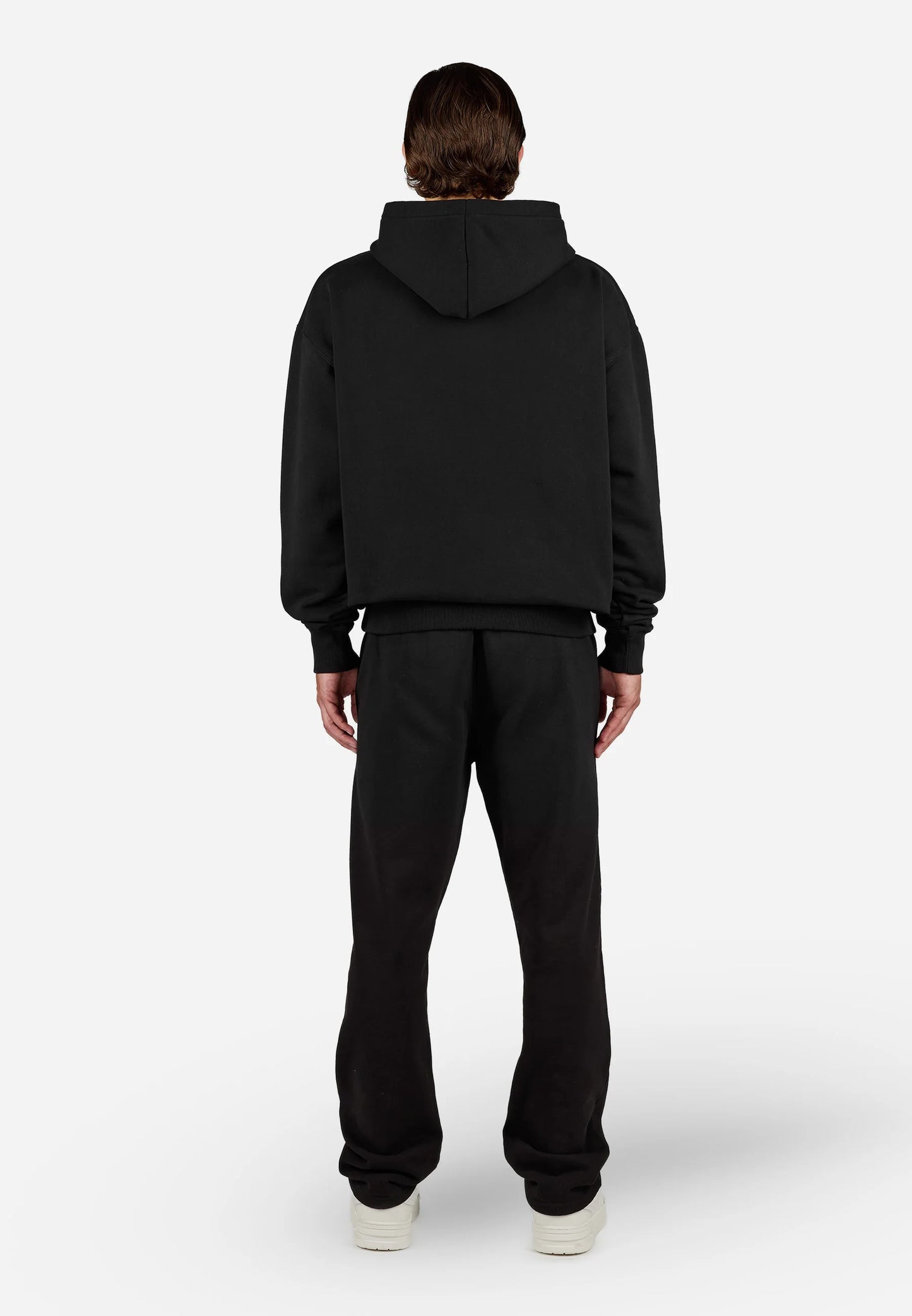 LOGO HOODIE - Sweatshirt - washed black