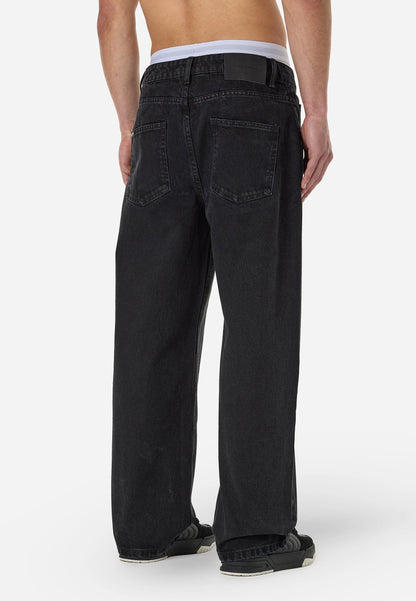 BECE - Loose Jeans - washed black