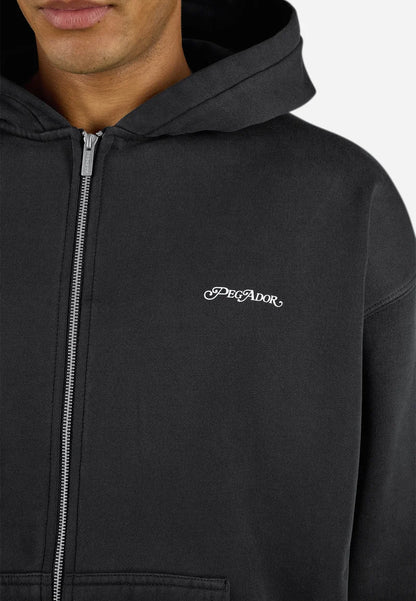 PUYO JACKET - Sweat zippé - vintage black