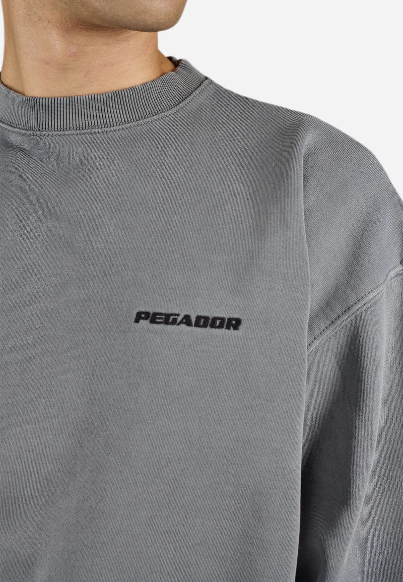 LOGO - Sweatshirt - vintage grey