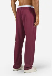 LOGO WIDE PANTS - Tracksuit bottoms