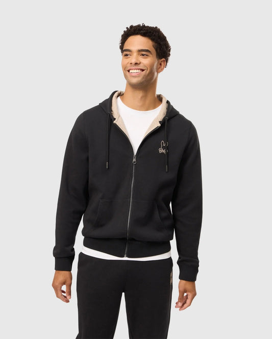 Psycho Bunny Zip Up Hoodie