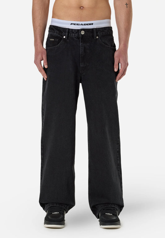BECE - Loose Jeans - washed black