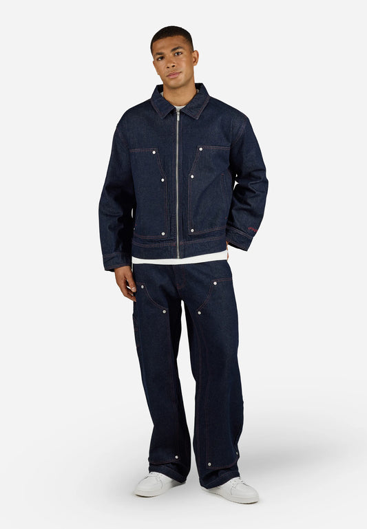 APEX - Loose Jeans - dark raw blue