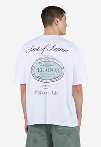 Pegador RAMON TEE - Print T-shirt - white