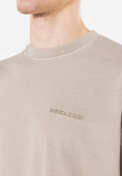 RUSK LOGO - Long sleeved top - vintage dark stone