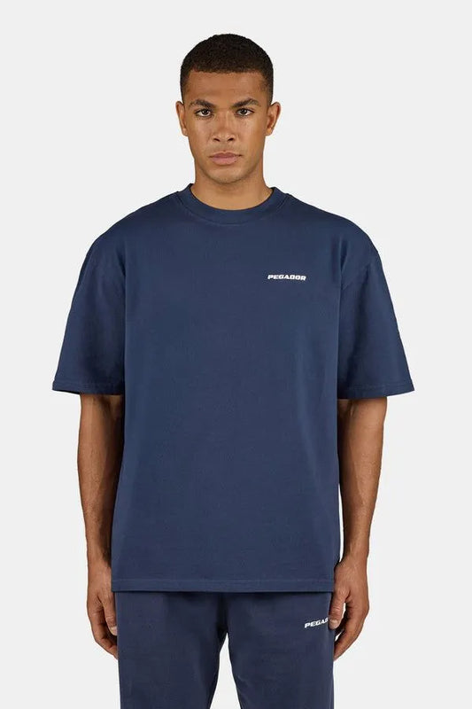 Pegador T Shirt Navy Blue