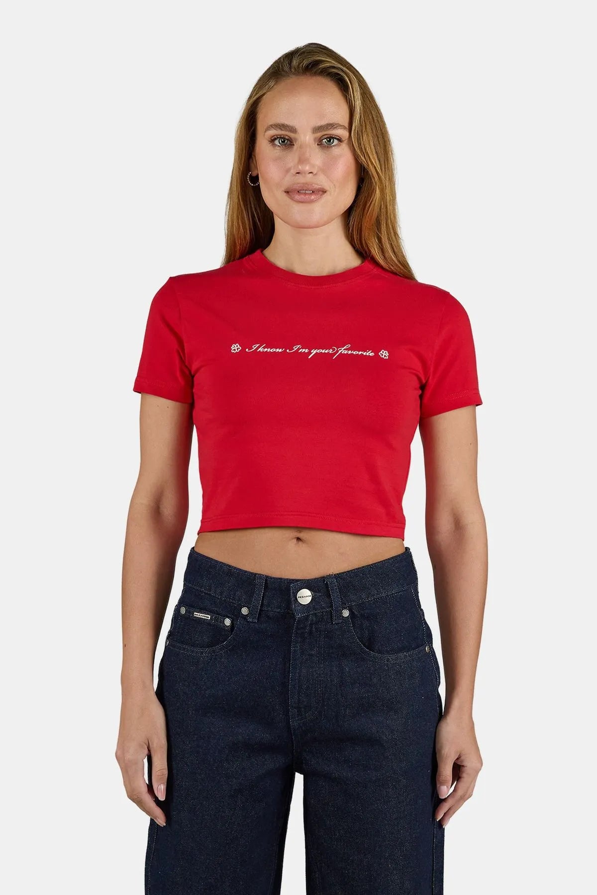 Pegador Red T Shirt For Womens