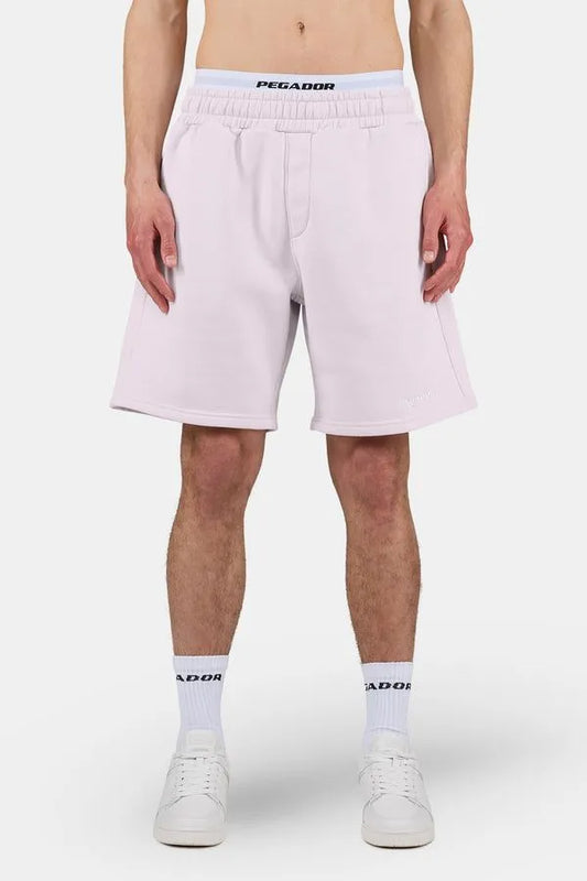 Logo Heavy Sweat Pink Shorts
