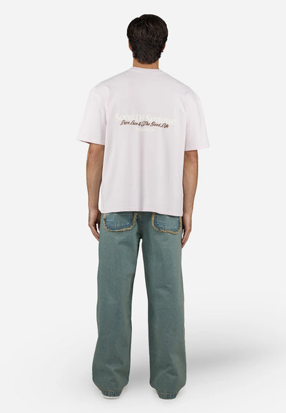 WAYNE WIDE - Relaxed fit jeans - washed vintage blue