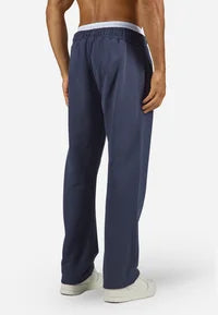 LOGO WIDE PANTS - Tracksuit bottoms