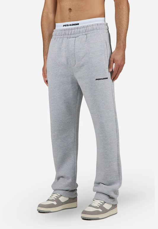 LOGO WIDE PANTS - Tracksuit bottoms