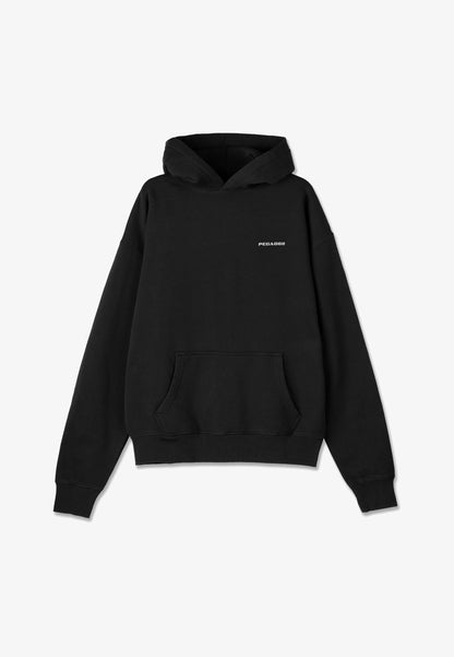 LOGO HOODIE - Sweatshirt - washed black